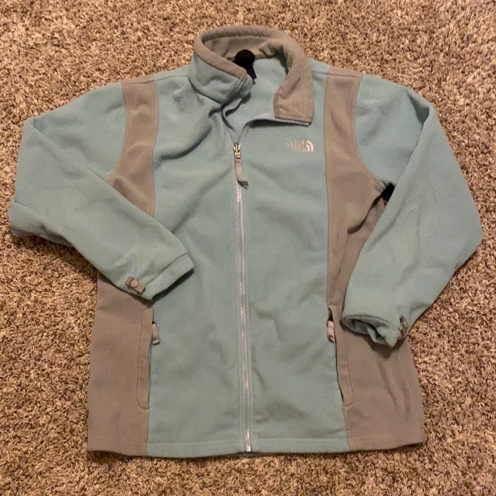 North Face fleece coat